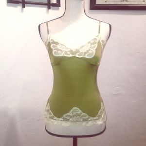 Rampage (Heart Moon Star brand) green tank top